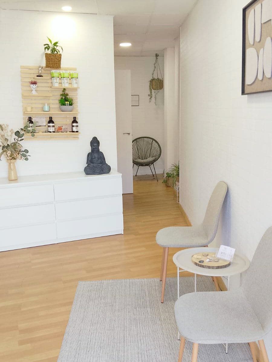 Sala de espera de Studio Massages Salud y Calma en Santiago de Compostela